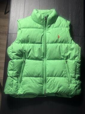 Polo Ralph Lauren Women’s Puffer Vest Green Size M
